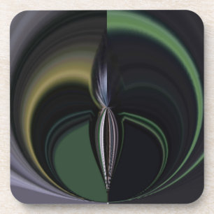 Hakuna Matata Girly Gifts Aurora Silver Lining she Coaster