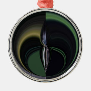 Hakuna Matata Girly Gifts Aurora Silver Lining she Metal Ornament