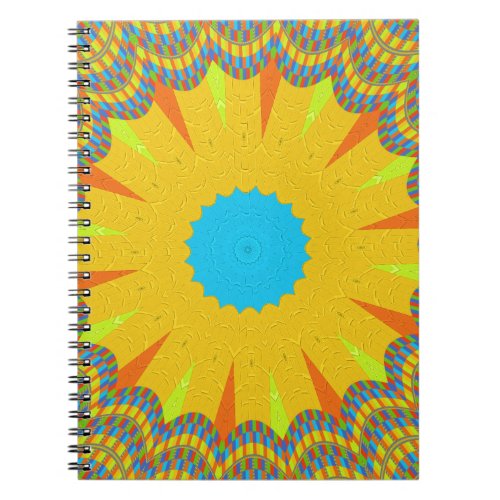 Hakuna Matata golden yellow oil painting Notebook