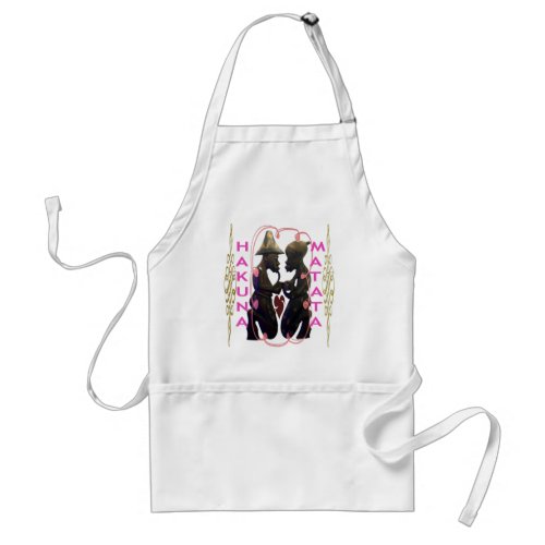 Hakuna Matata Hakunamatata Adult Apron