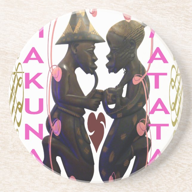 Hakuna Matata Hakunamatata Drink Coaster (Front)