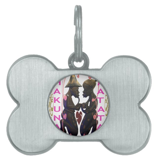 Hakuna Matata Hakunamatata Pet Tag (Front)