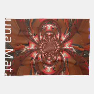 Hakuna Matata Halloween Mask Kaleidoscope Abstract Towel