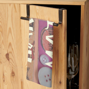 Hakuna Matata Hand Sign Art Print Kitchen Towel