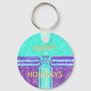 Hakuna Matata Happy Holidays Keychain