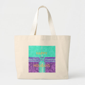 Hakuna Matata Happy Holidays Large Tote Bag