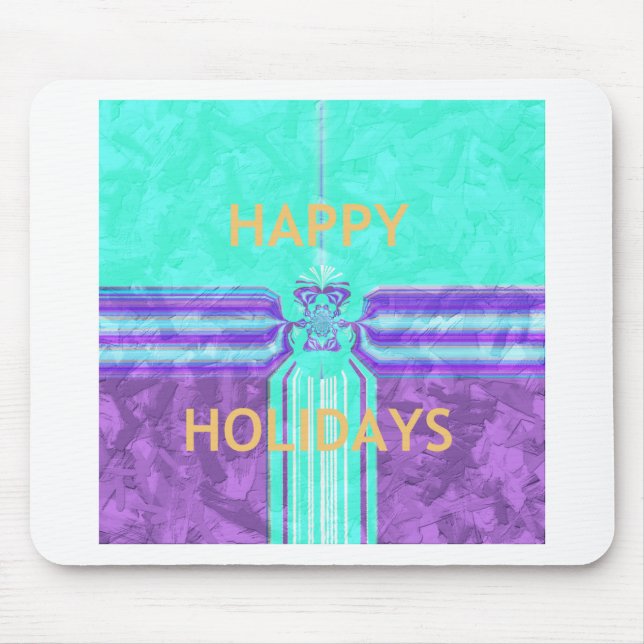 Hakuna Matata Happy Holidays Mouse Pad (Front)