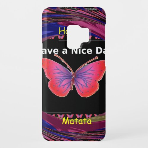 Hakuna Matata Have a Nice Daypng Case_Mate Samsung Galaxy S9 Case