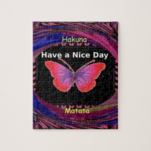 Hakuna Matata Have a Nice Daypng Jigsaw Puzzle