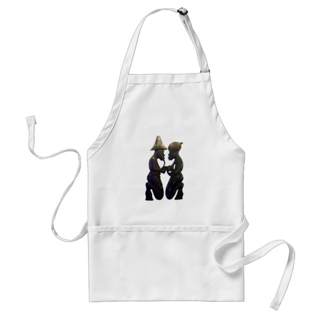 Hakuna Matata Having fun Old School is the best Adult Apron (Front)