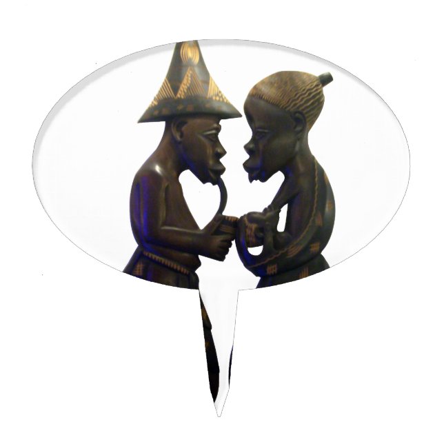 Hakuna Matata Having fun Old School is the best Cake Topper (Front)