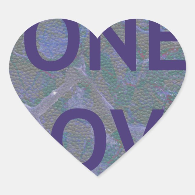 HAKUNA MATATA HEART STICKER (Front)