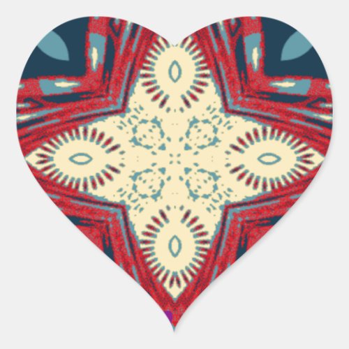 Hakuna Matata Hope disign Heart Sticker