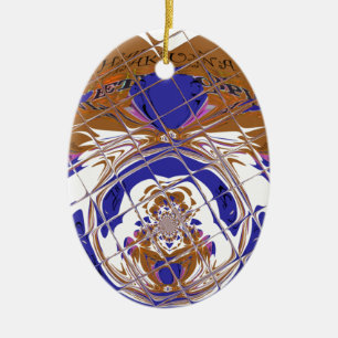 Hakuna Matata I love Ethiopia Color design.png Ceramic Ornament