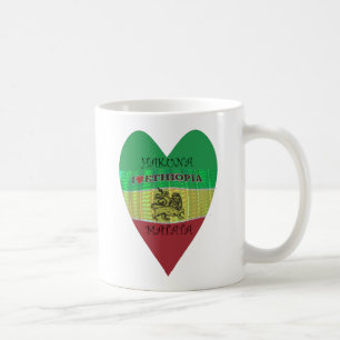 Hakuna Matata I love Ethiopia Colors.png Coffee Mug