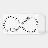 Hakuna Matata infinity symbol iphone 4/4s case (Back (Horizontal))