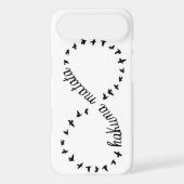 Hakuna Matata infinity symbol iphone 4/4s case (Back)