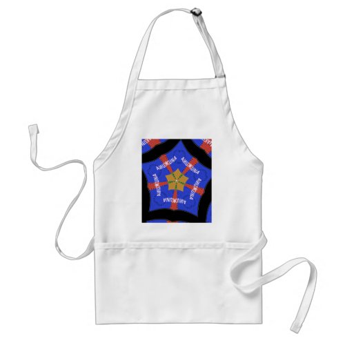 Hakuna Matata Iridiscent Blue Adult Apron