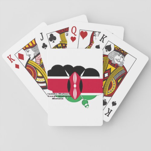 Hakuna Matata Jambo Habari Playing Cards