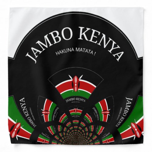 Hakuna Matata Jambo Kenya Bandana