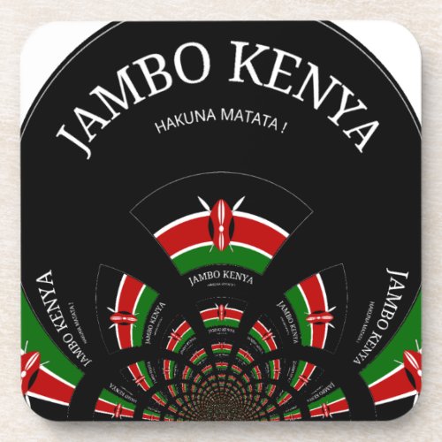 Hakuna Matata Jambo Kenya Drink Coaster
