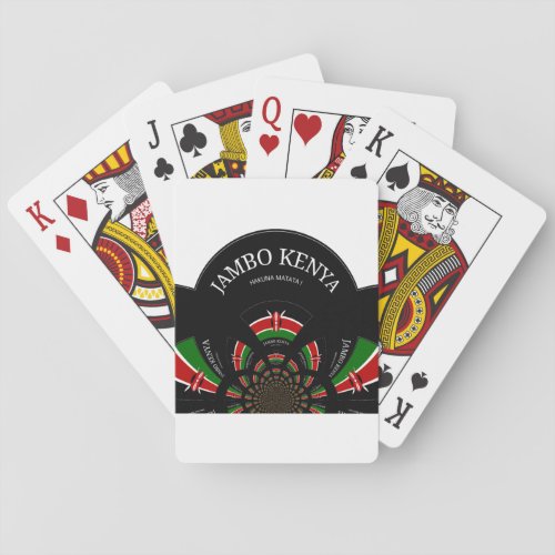 Hakuna Matata Jambo Kenya Poker Cards