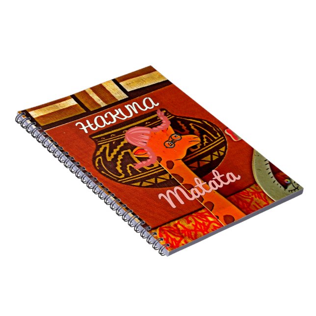 Hakuna Matata: Joyful African Art iPhone 17 Case & Notebook (Right Side)
