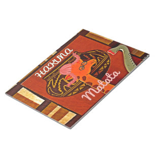 Hakuna Matata: Joyful African Art iPhone 17 Case & Notepad