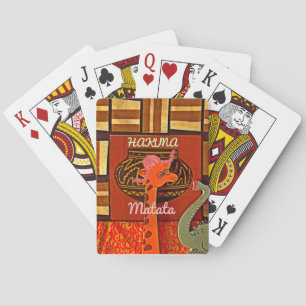 Hakuna Matata: Joyful African Art iPhone 17 Case & Poker Cards
