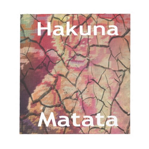 Hakuna MatataJPG Notepad