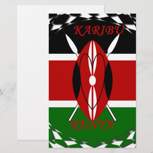 Hakuna matata Karaibu Kenya (Front/Back)