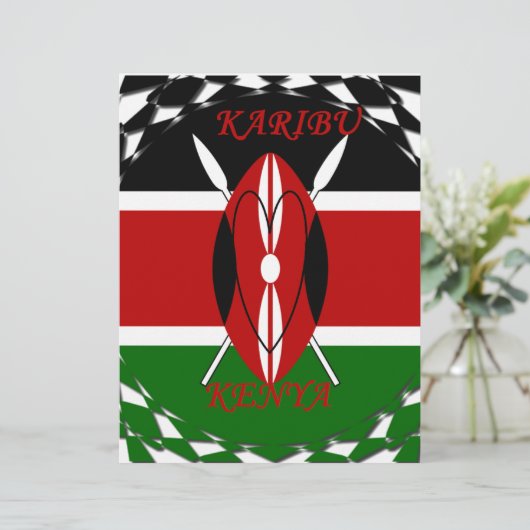 Hakuna matata Karaibu Kenya (Standing Front)