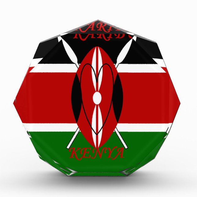 Hakuna matata Karaibu Kenya Award (Front)