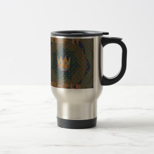 Hakuna matata keep it Simple Travel Mug