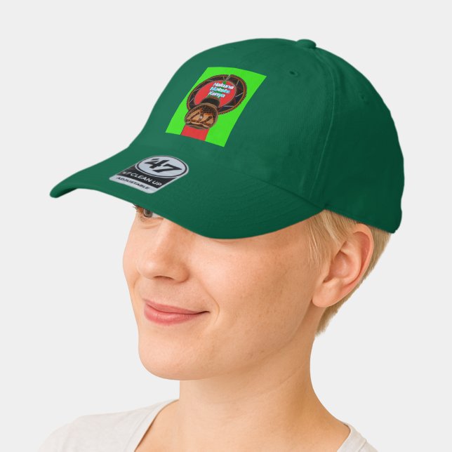 Hakuna Matata Kenya Art Print 47 Brand Hat (Female)