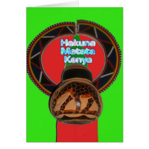 Hakuna Matata Kenya Art Print Customize Product