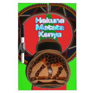 Hakuna Matata Kenya Art Print Dry-Erase Board