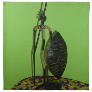 Hakuna Matata Kenya Maasai.JPG Cloth Napkin