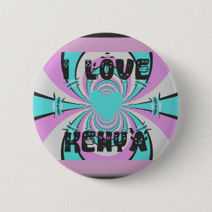 Hakuna Matata Kenya Pinback Button