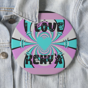 Hakuna Matata Kenya Pinback Button