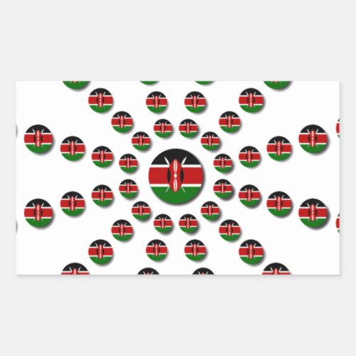Hakuna Matata Kenya Rectangular Sticker