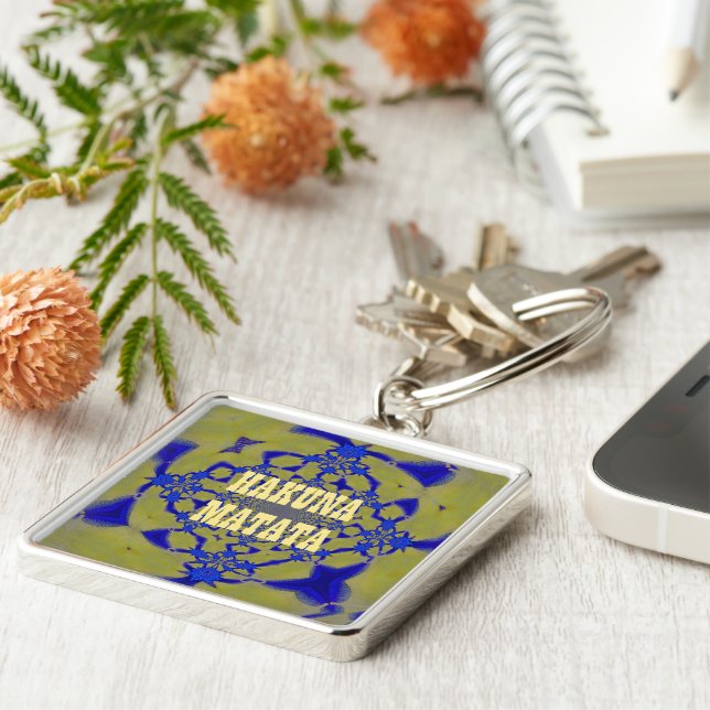 Hakuna Matata Keychain (Side)