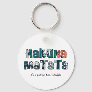 Hakuna Matata Keychain