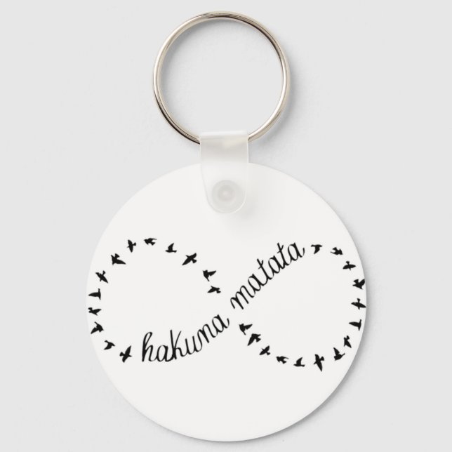Hakuna Matata Keychain (Front)