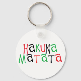 Hakuna matata keychain