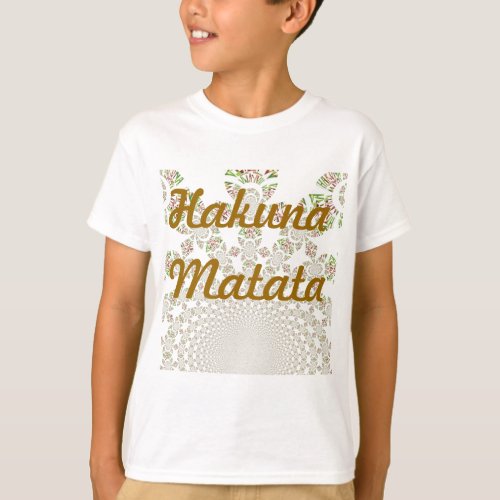 Hakuna matata Kids Sweatshirt T_Shirt