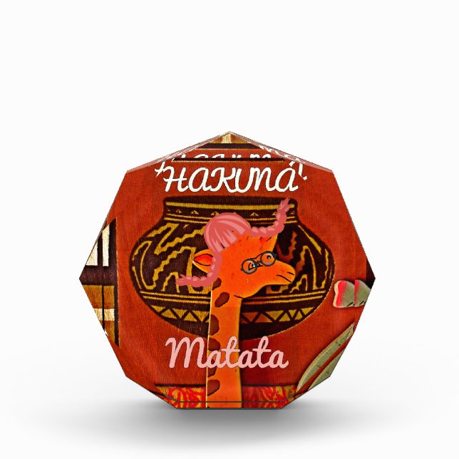 Hakuna Matata Kitchen Style: Aprons, Mugs & Home A Award (Front)