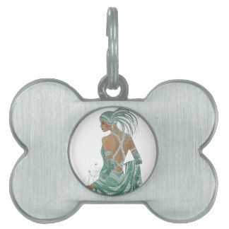 Hakuna Matata Ladies Going Green.png Pet ID Tag
