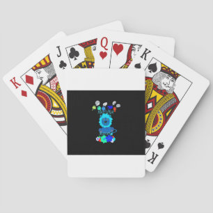 Hakuna Matata Lion Art Print Poker Cards