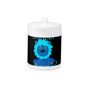 Hakuna Matata Lion Art Print Teapot